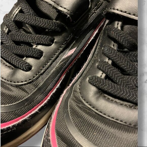 Fuse 53 Black & Pink Girls Athletic Sneakers Size 1 - Picture 12 of 13